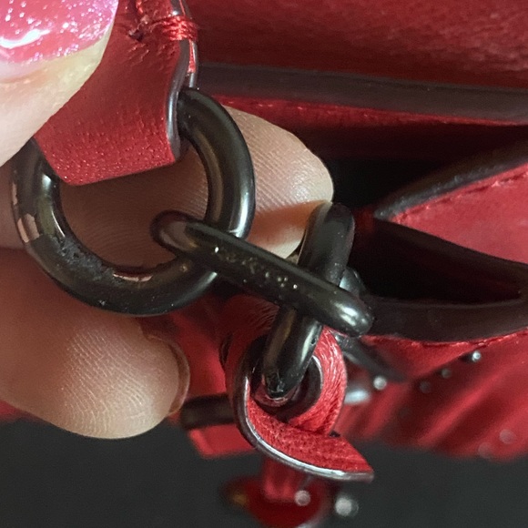 Coach Kisslock Dreamer 21 With Quilting And Rivets HTF - Picture 12 of 12